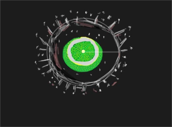 limeta in apa