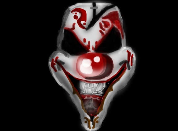 evil clovn