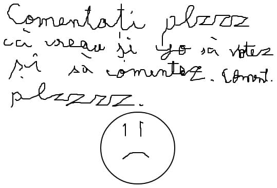 comentati plzzzz vreau si yo sa votez si comentez