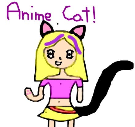 cat anime