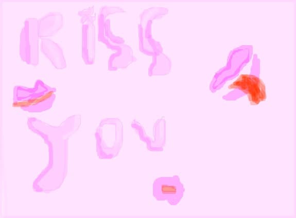 kiss you moth