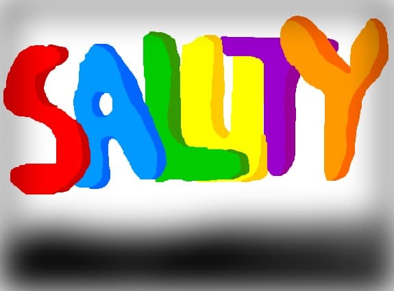 Salut multicolor