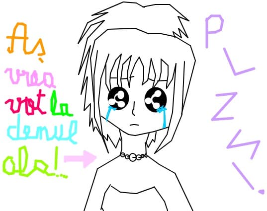 As vrea voturi la desenul din dreapta alt fel nu voi fi colorata si fericita!