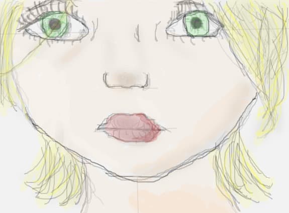 a little girl