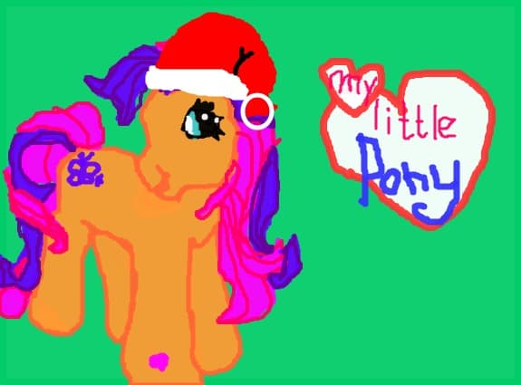 my little pony vine de craciun!