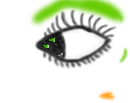 green eye
