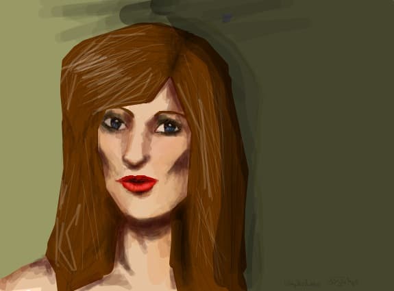 One girl...one draw