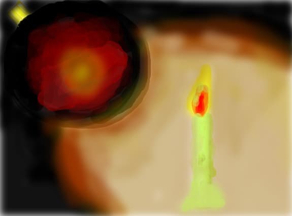 la lumina lumanarii
