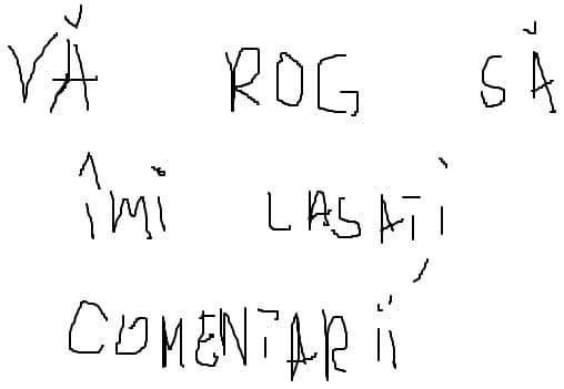 va rog sa imi lasati comentarii