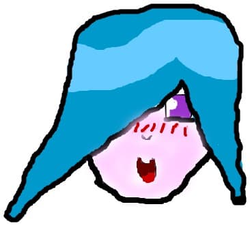 Happy Anime girl