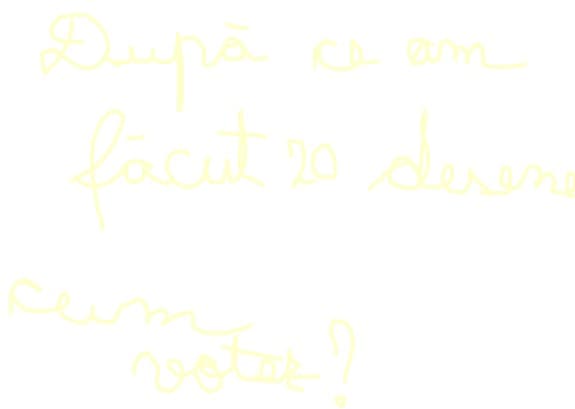 Raspundeti printr-un comm
