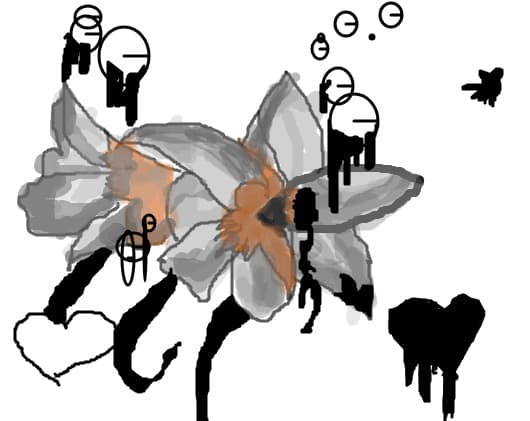 chestii deastea desenez cand sunt trista(sper ca nu-i prea fioros)