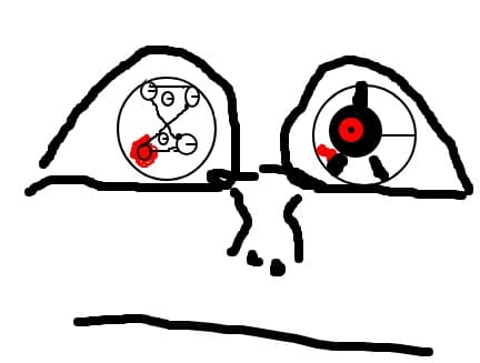eternal mangekyou sharingan and mangekyou sharingan