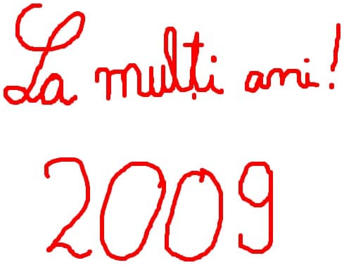 la multi ani! 2009