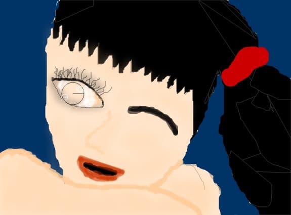 the girl