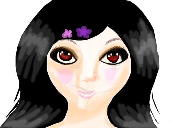 a girl