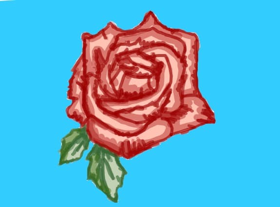 Desen 63493 continuat:rose