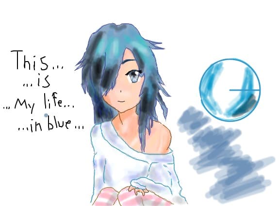 Blue in my life