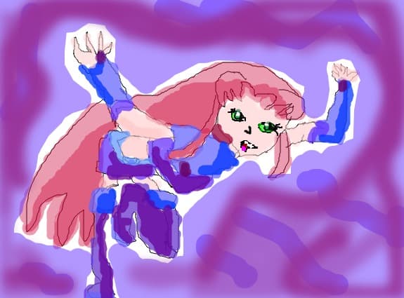 starfire(tinerii titani......cartoon network)