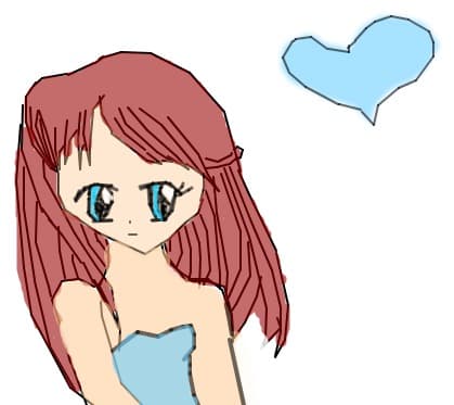 anime girl - pt concursul cu tema anime organizat de Larisa_Rebelde