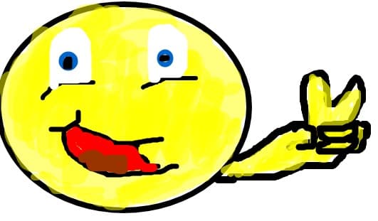 Un smiley vesel