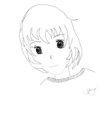 a girl..