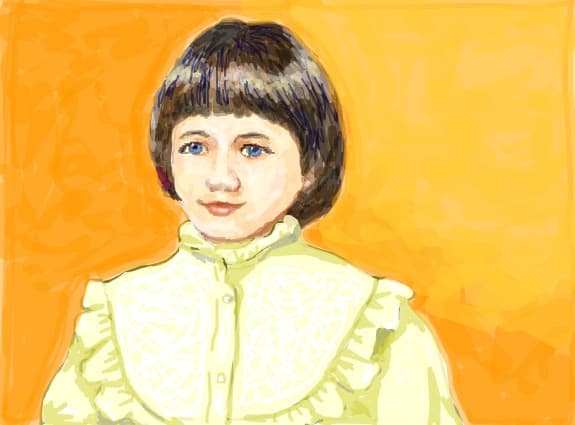 portret de fetita