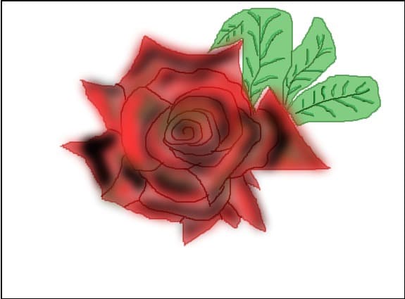 Flaming Rose