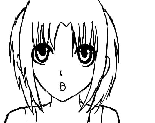 anime girl din munte...