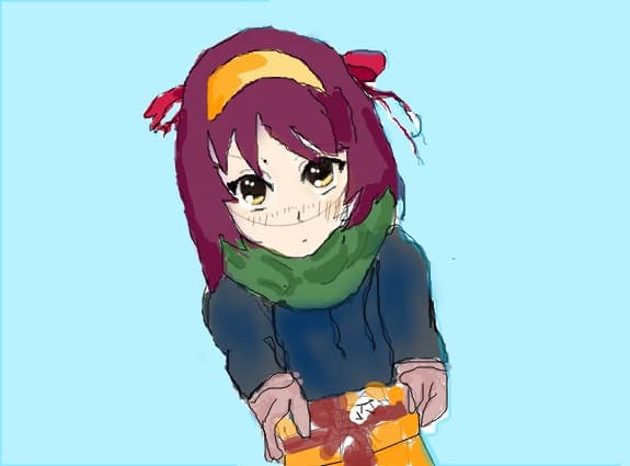 Anime Girl (Pliss dati de la apropriere)