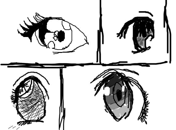 manga eyes