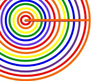 cercuri colorate