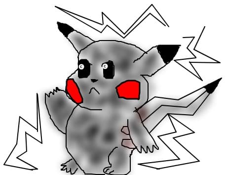 picachu colorat