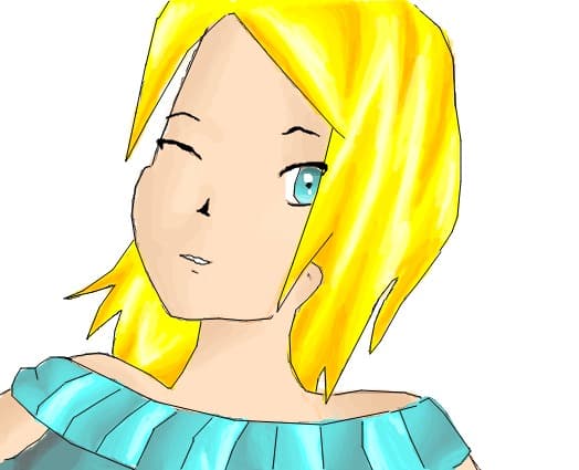 ...A girl...