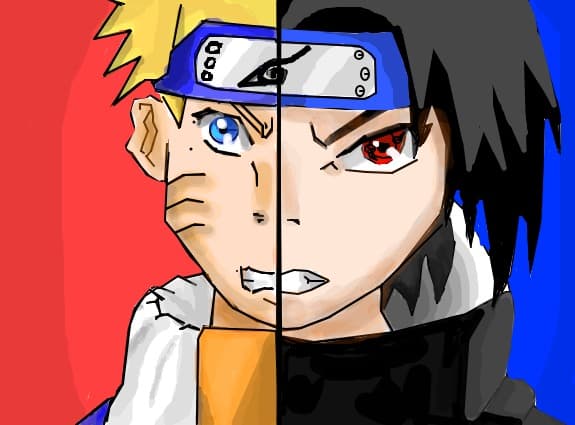 Naruto vs Sasuke