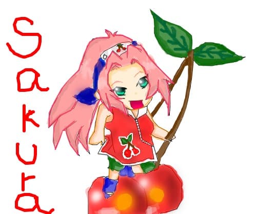 Chibi_Fruit_Ninja (Sakura)