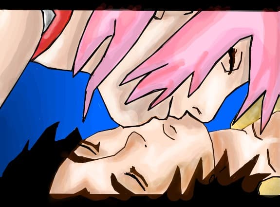 Sakura and Sasuke-nu a iesit de loc