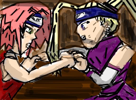 Sakura vs Ino