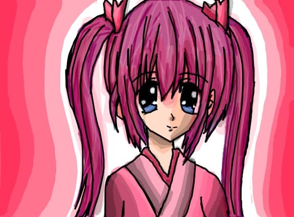 ...:::Pink Anime Girl:::... ^ o ^