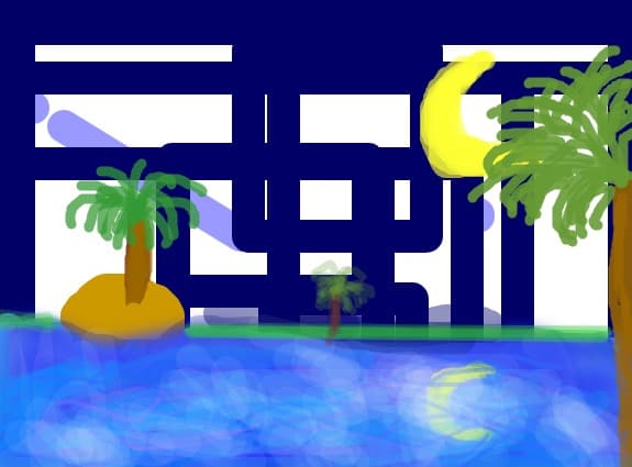 La mare noaptea