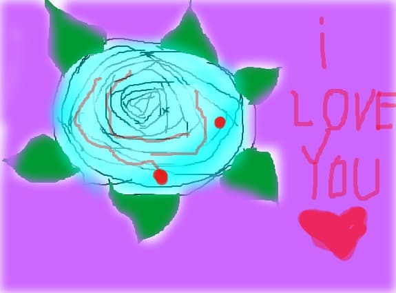 rose blue