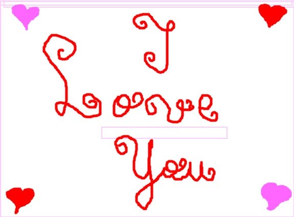 i love you