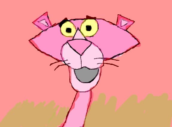 pantera roz