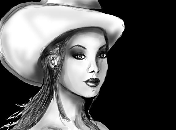 Desen 72619 continuat:cowgirl