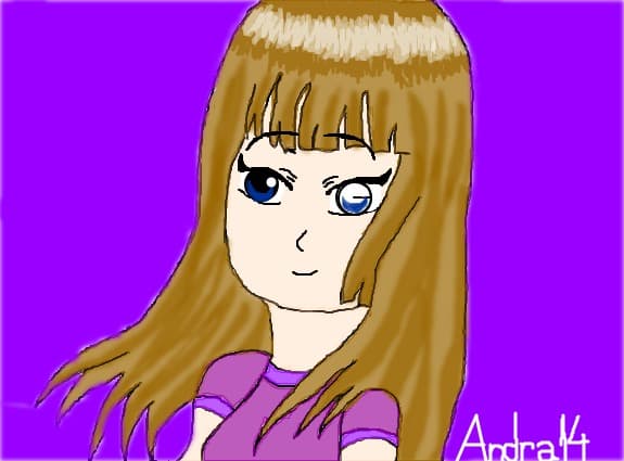 purple girl