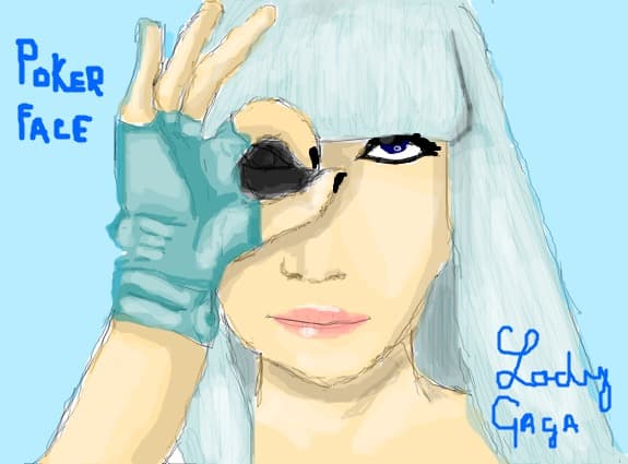 Poker face