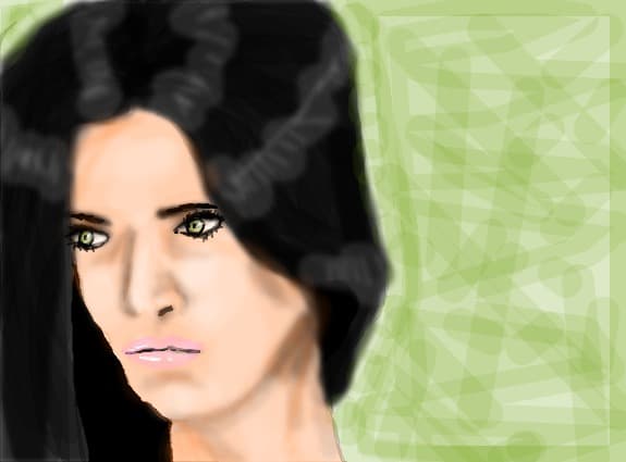 portret (Diana)
