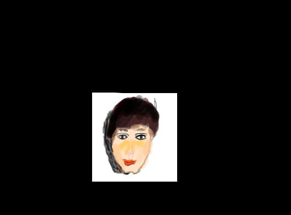 my face