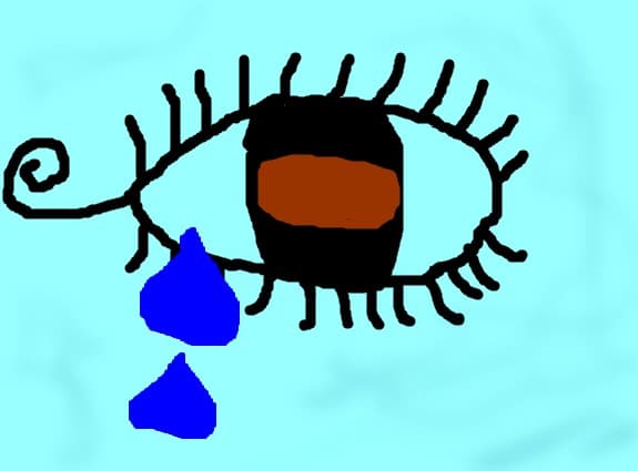 ochiul plangacios