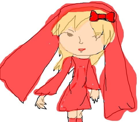 red girl